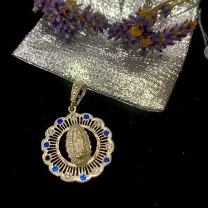 S925 Virgin Of Guadalupe Charm